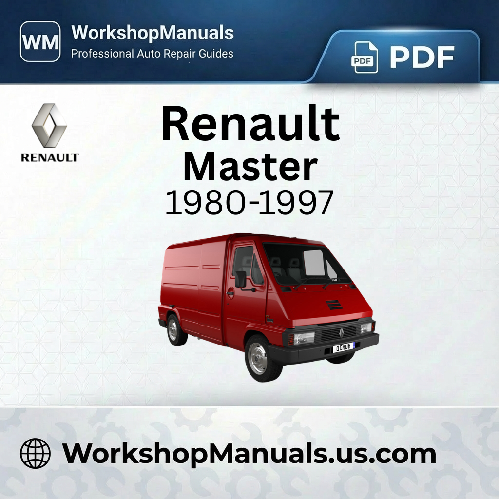 Renault Master Workshop Manual 1980-1997 PDF