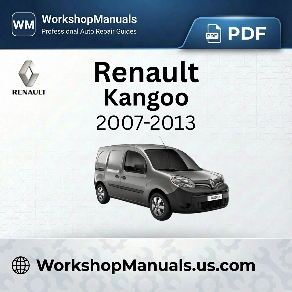 Renault Kangoo Workshop Manual 2007-2013 PDF