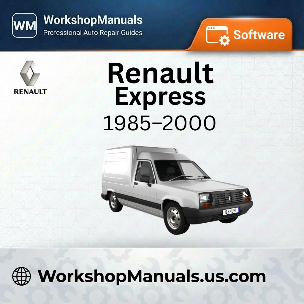 Renault Express Workshop Manual 1985-2000