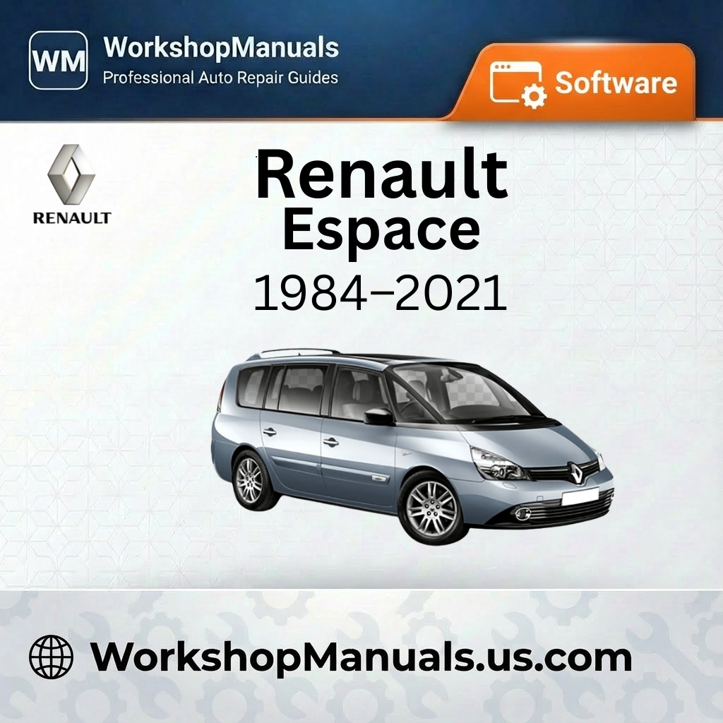 Renault Espace Workshop Manual 1984-2021