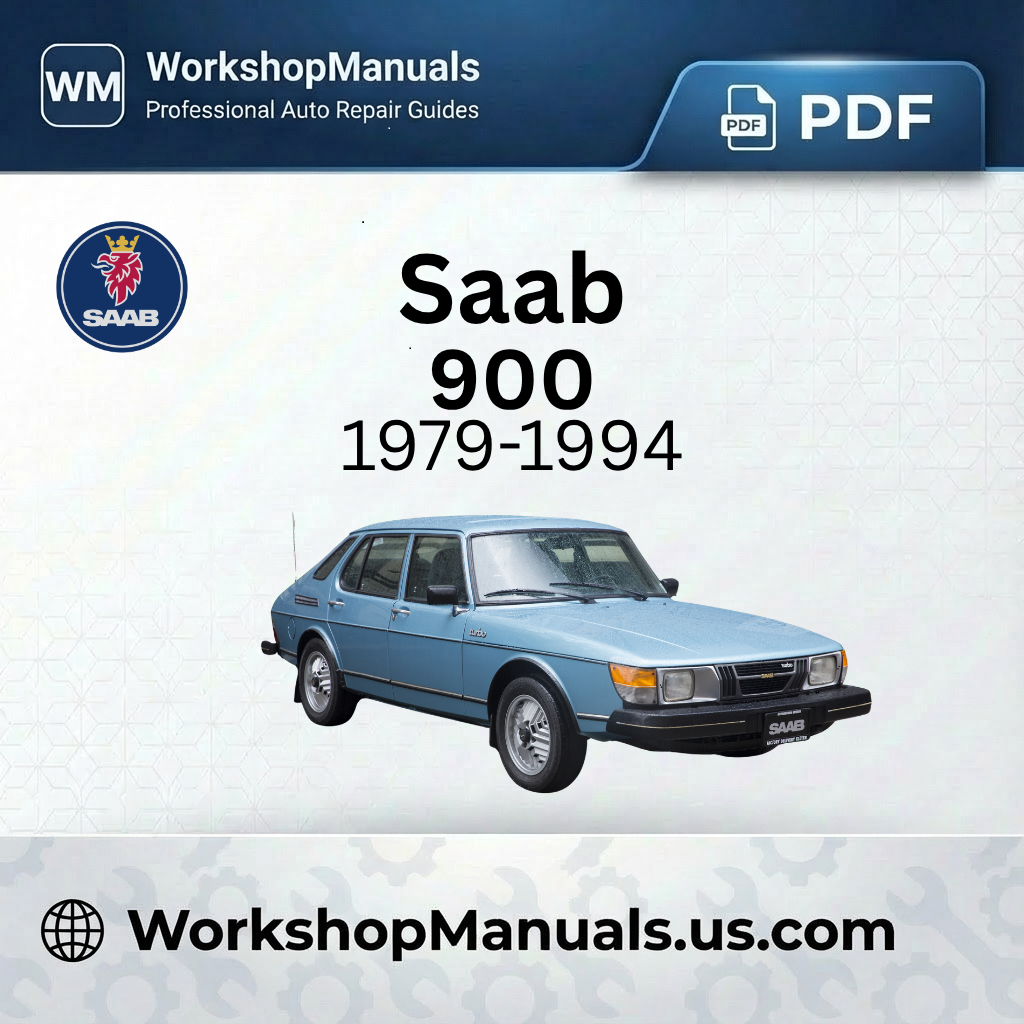 Saab 900 Workshop Repair Manual 1979-1994 Download PDF