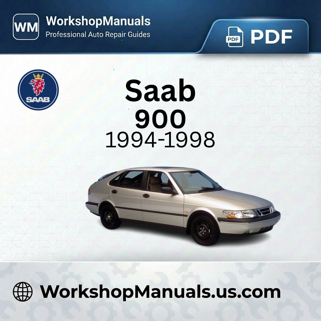 Saab 900 Workshop Repair Manual 1994-1998 Download