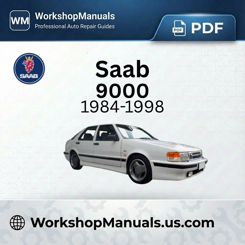 Saab 9000 Workshop Repair Manual 1984-1998 Download
