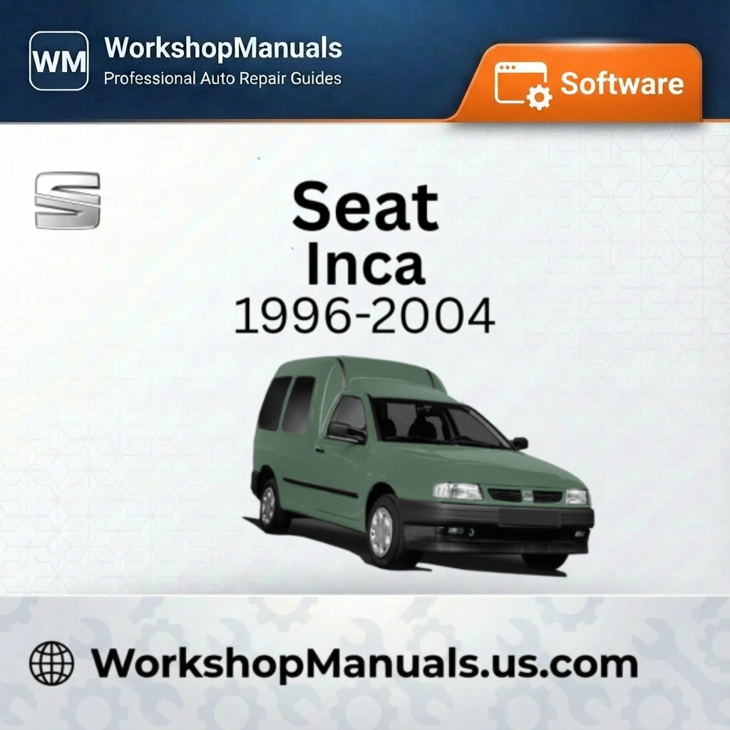 Seat Inca 1996-2004 Workshop Manual Software