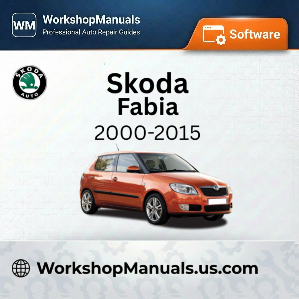 Skoda Fabia Workshop Manual 2000-2015