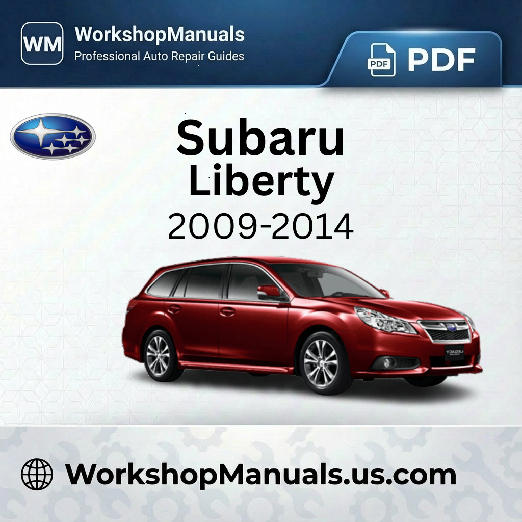 Subaru Liberty 2009-2014 Workshop Repair Manual PDF