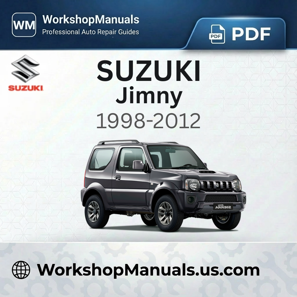 Suzuki Jimny 1998-2012 Workshop Service Repair Manual PDF Download