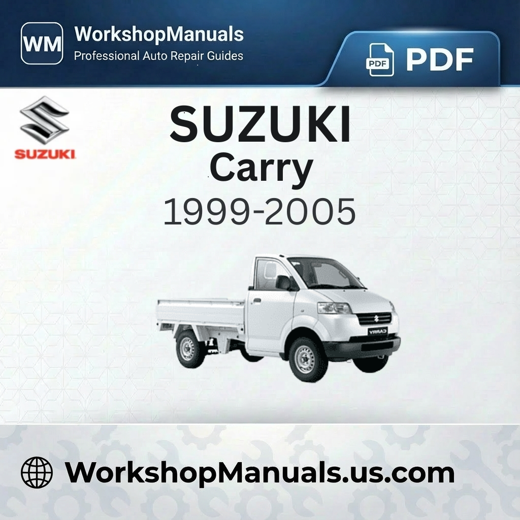 Suzuki Carry 1999-2005 Workshop Service Repair Manual PDF Download