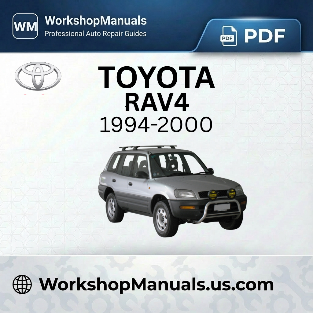 Toyota RAV4 Workshop Manual 1994-2000