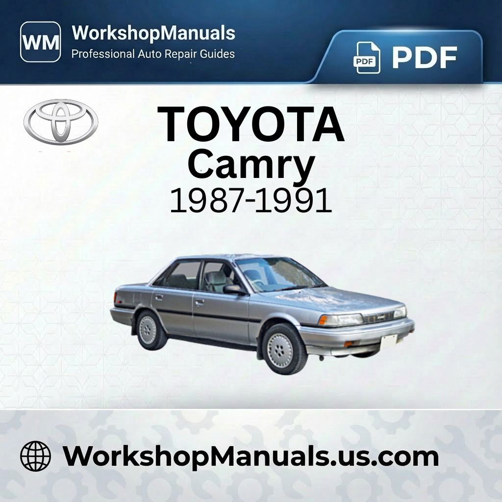 Toyota Camry Workshop Manual 1987-1991