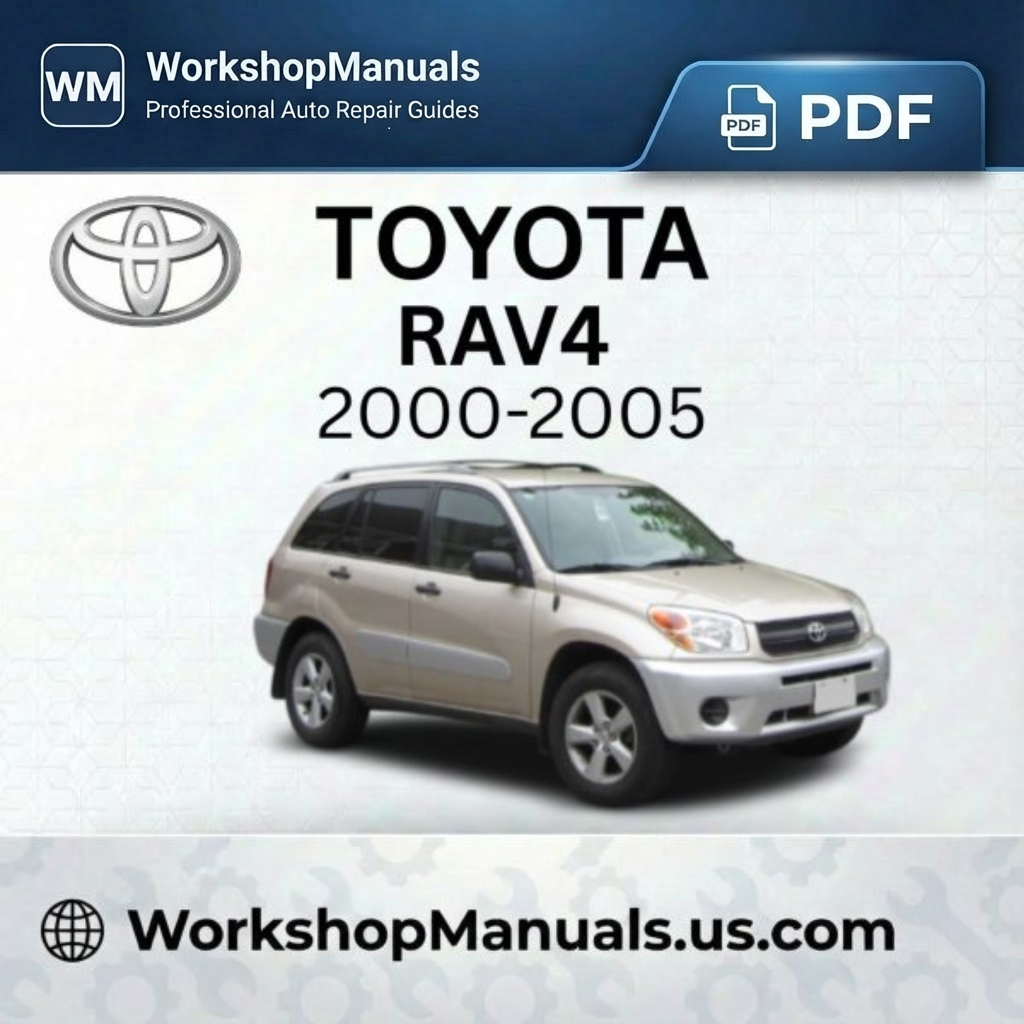 Toyota RAV4 Workshop Manual 2000-2005