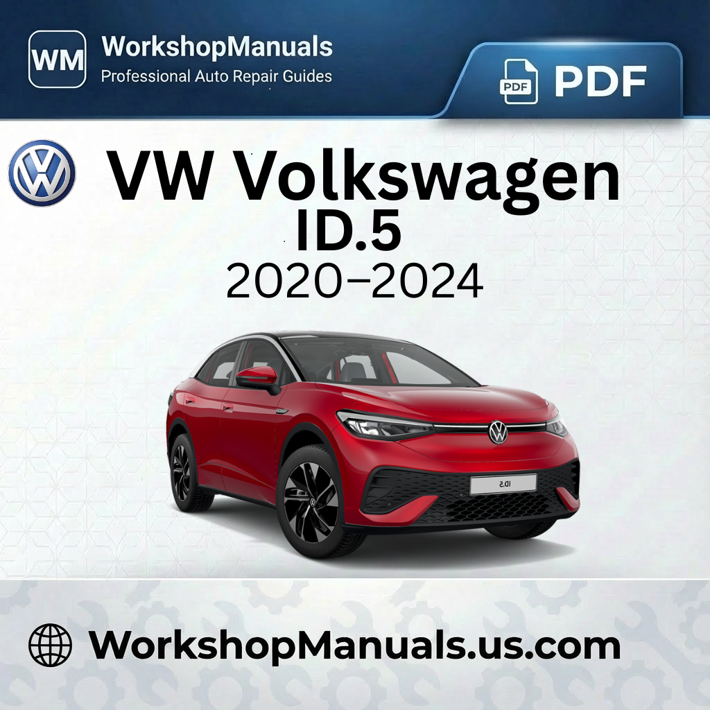 VW Volkswagen ID.5 Workshop Manual PDF (2020-2024)