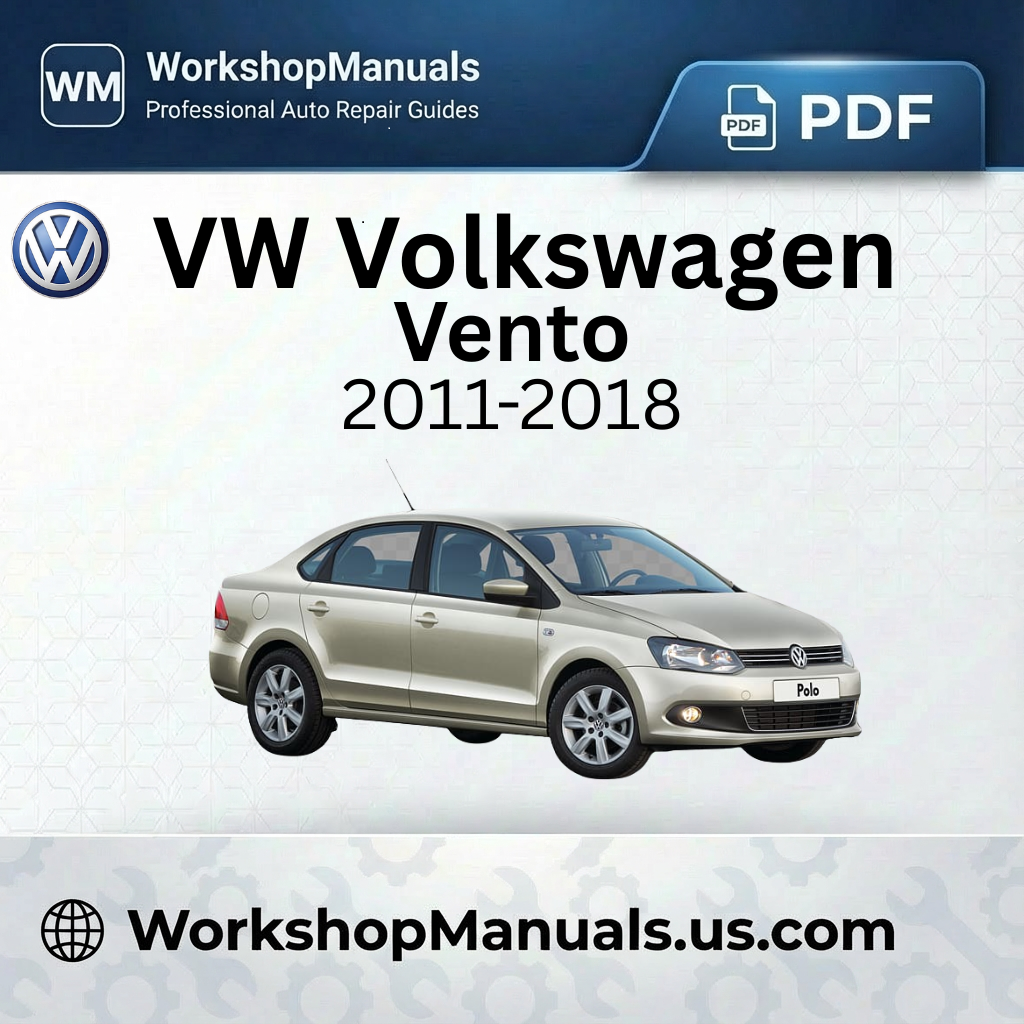 VW Volkswagen Vento 2011-2018 Workshop Manual