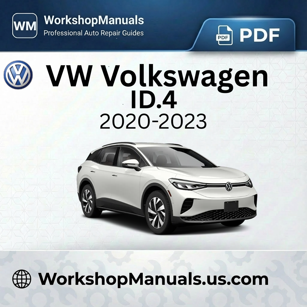 VW Volkswagen ID.4 Workshop Manual PDF 2020-2023