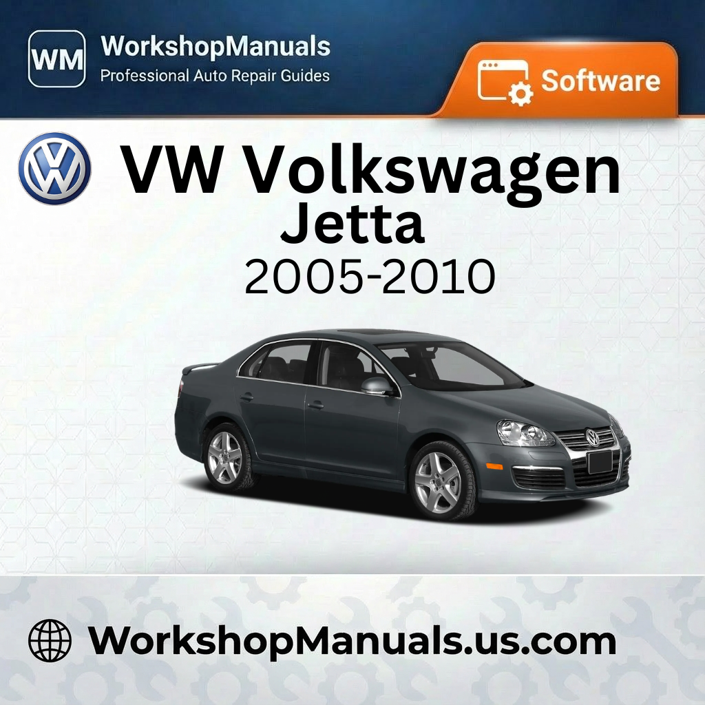 VW Volkswagen Jetta Workshop Service Manual 2005-2010