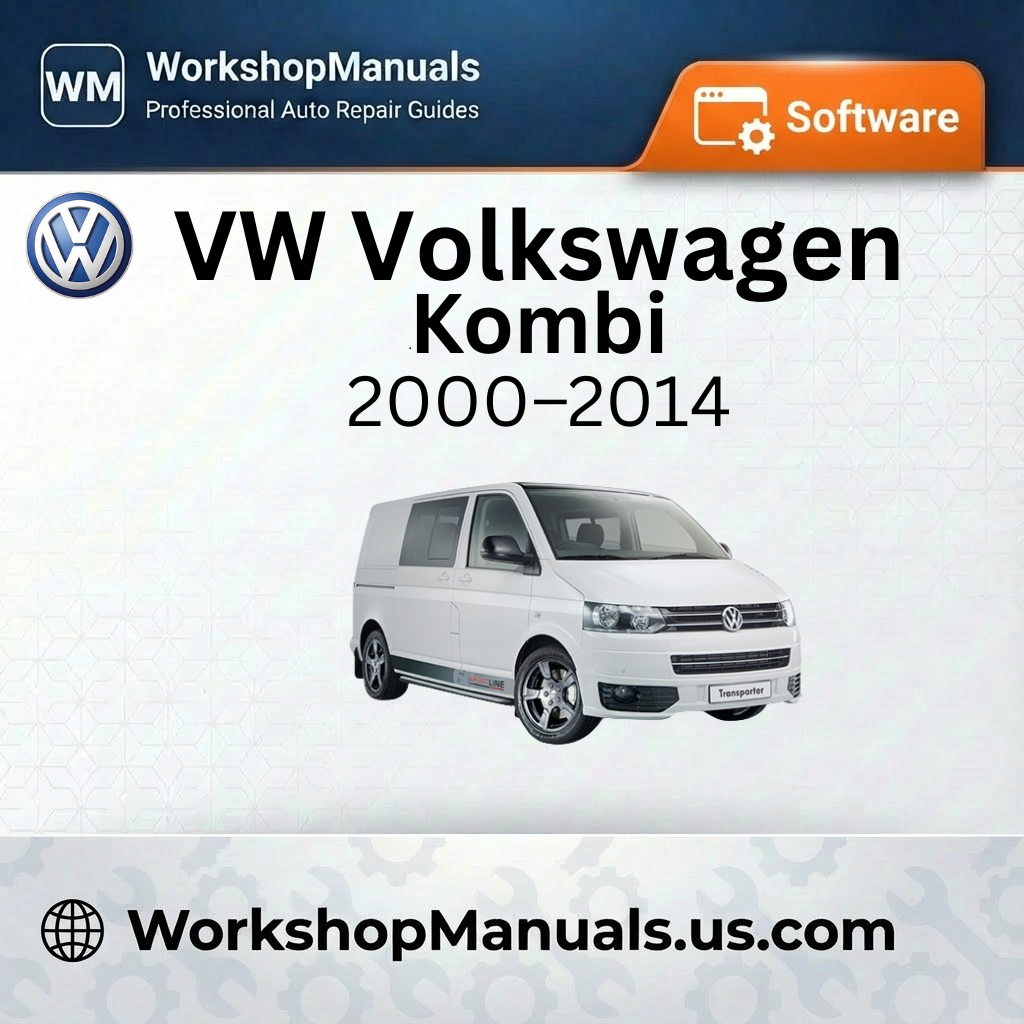 VW Volkswagen Kombi Workshop Manual 2000-2014