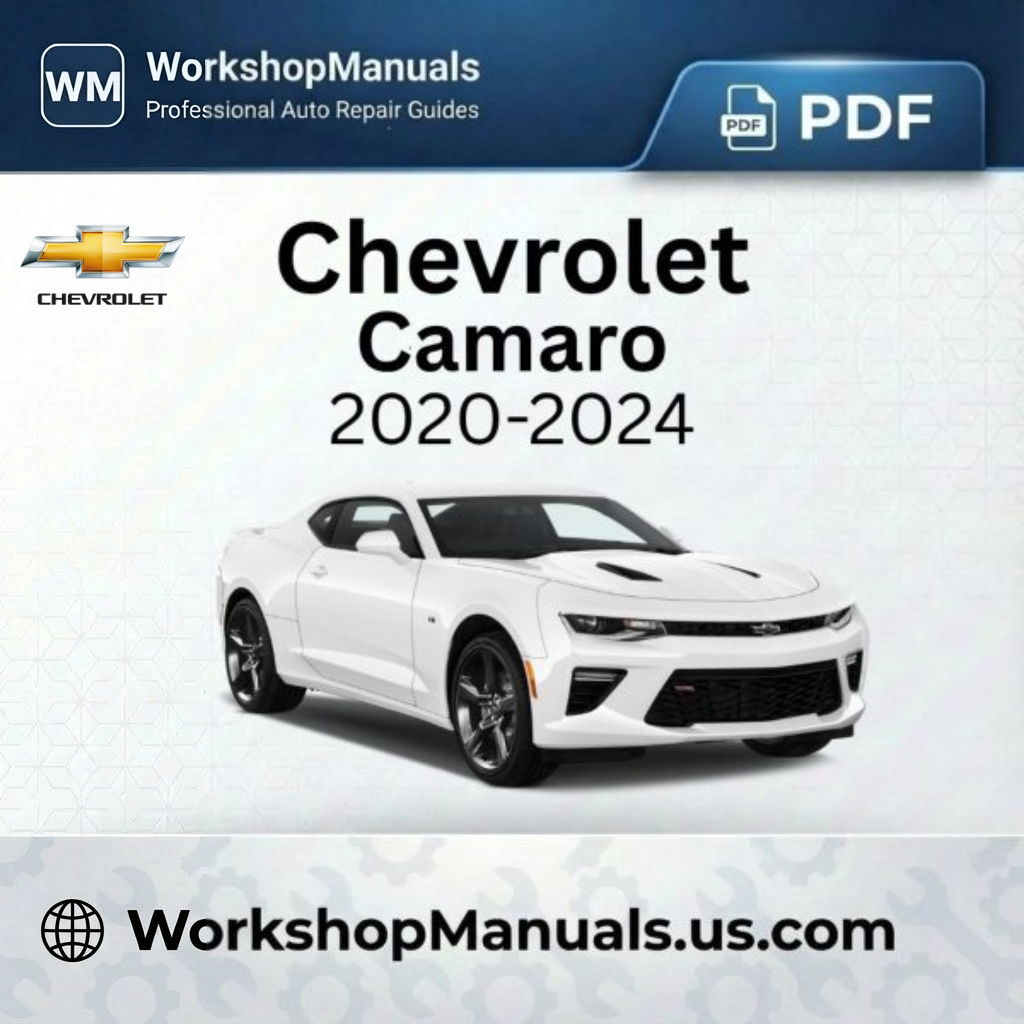 Chevrolet Camaro Workshop Manual 2020-2024 PDF