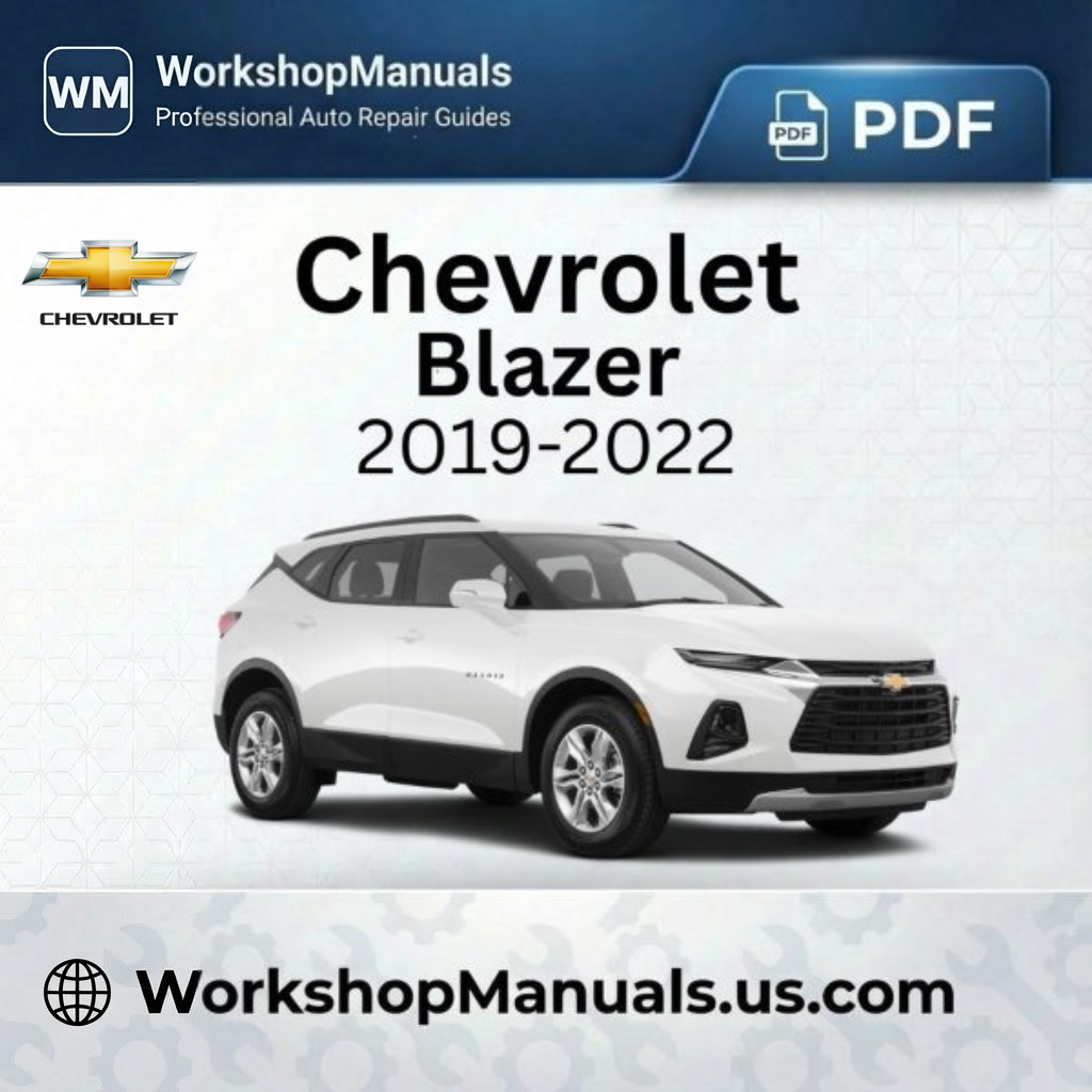 Chevrolet Blazer Workshop Manual 2019-2022 PDF