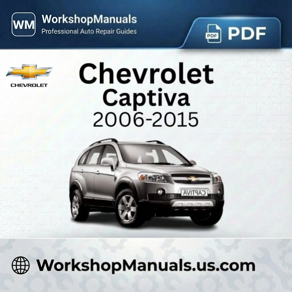 Chevrolet Captiva Sport 2006-2015 Workshop Manual PDF