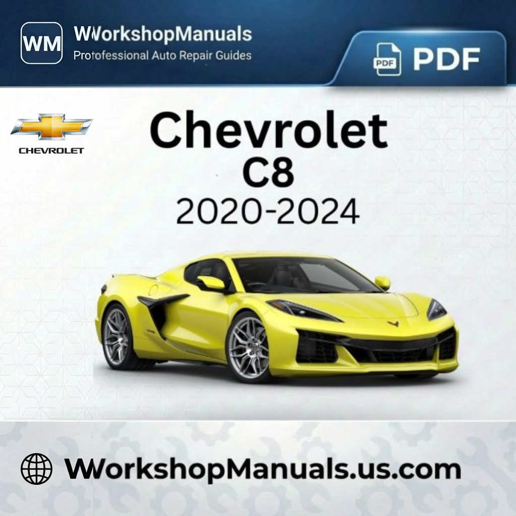 Chevrolet Corvette C8 Workshop Service Repair Manual 2020-2024