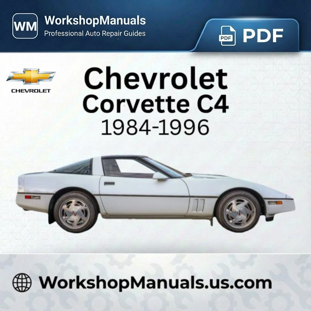 Chevrolet Corvette C4 Workshop Manual 1984-1996