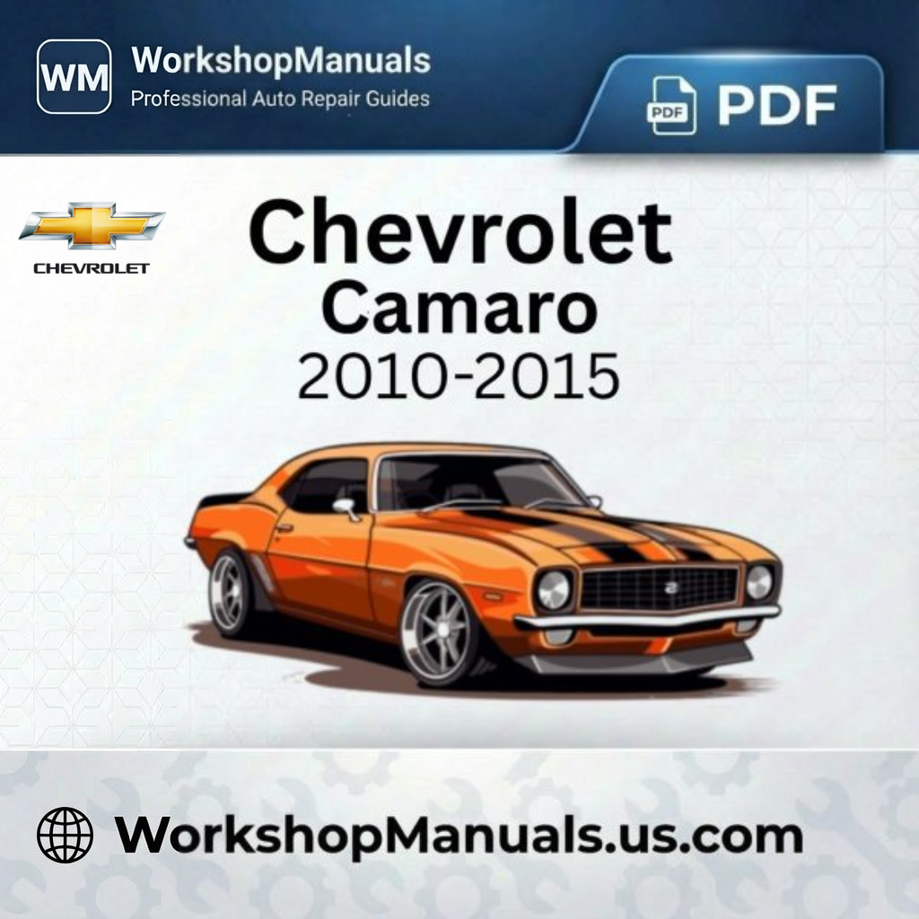 Chevrolet Camaro 2010-2015 Workshop Service Repair Manual
