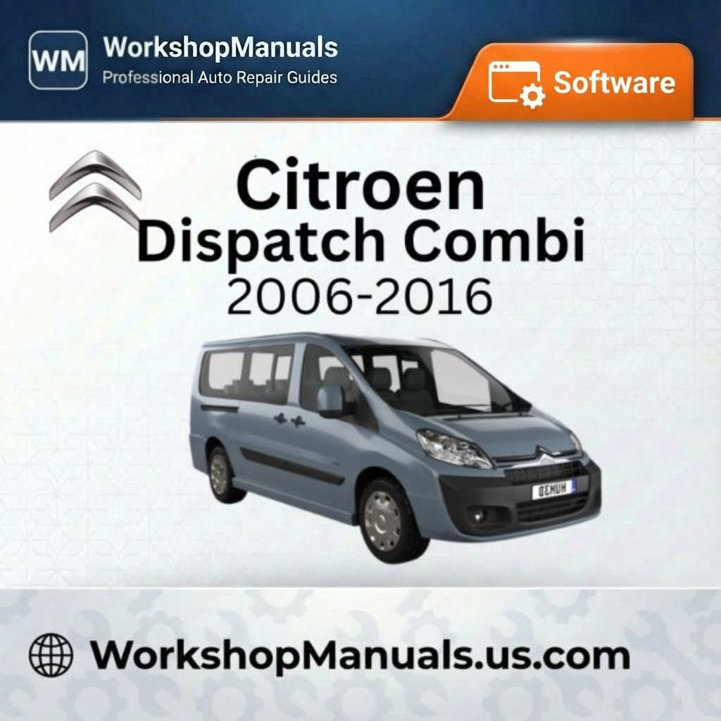 Citroen Dispatch Combi 2006-2016 Workshop Manual Software