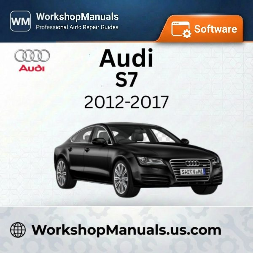 Audi S7 Workshop Manual Software 2012-2017