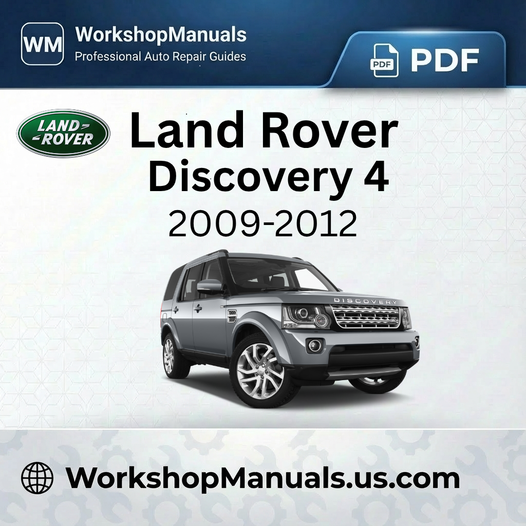 Land Rover Discovery 4 / LR4 Workshop Manual PDF (2009-2012)