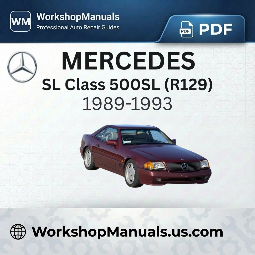 Mercedes SL Class 500SL (R129) 1989-1993 Workshop Repair Manual