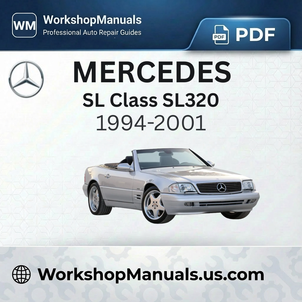 Mercedes SL Class SL320 (1994-2001) Workshop Service Repair Manual
