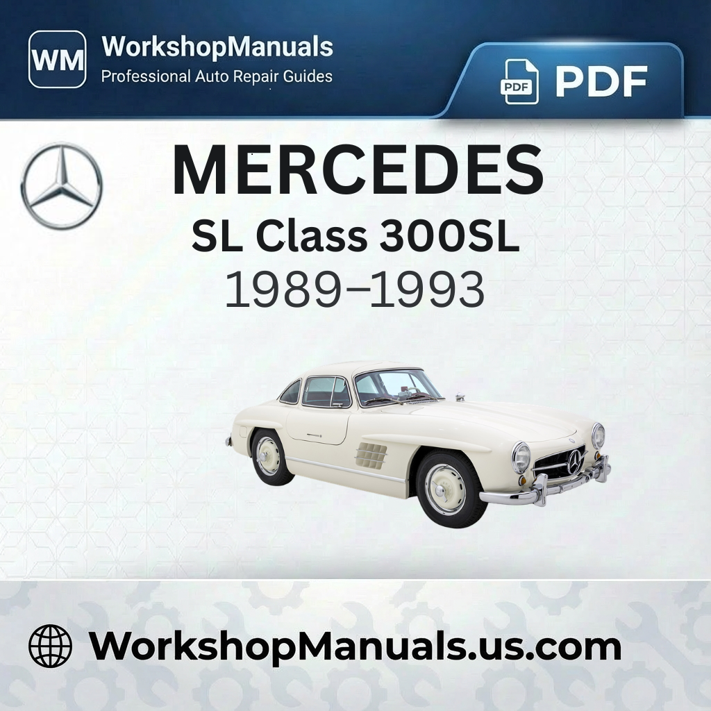 Mercedes-Benz SL Class 300SL (1989-1993) Workshop Service Repair Manual