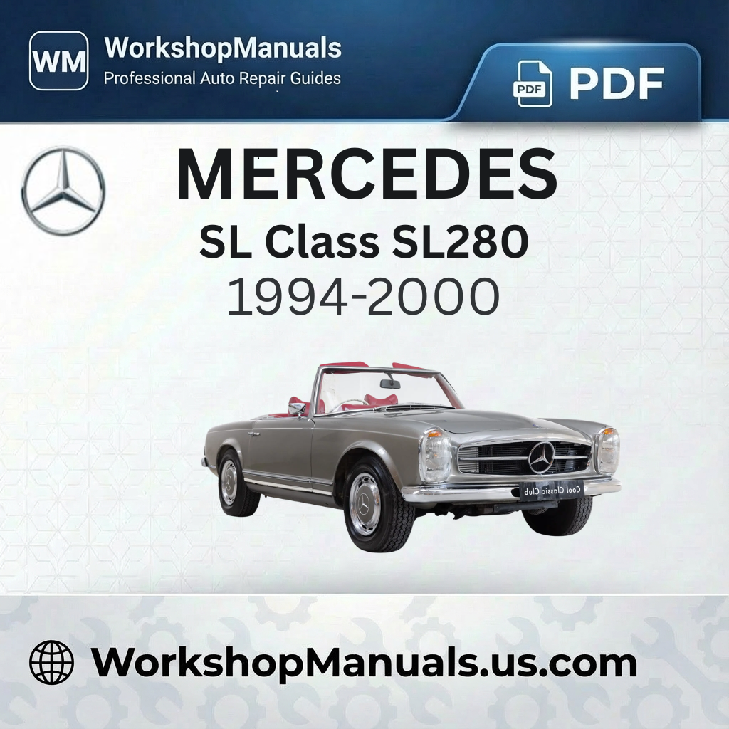 Mercedes SL Class SL280 1994-2000 Workshop Service Repair Manual