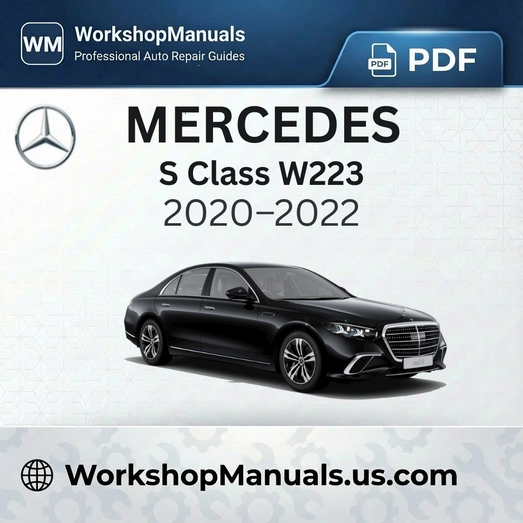 Mercedes S Class W223 Workshop Service Repair Manual (2020-2022)