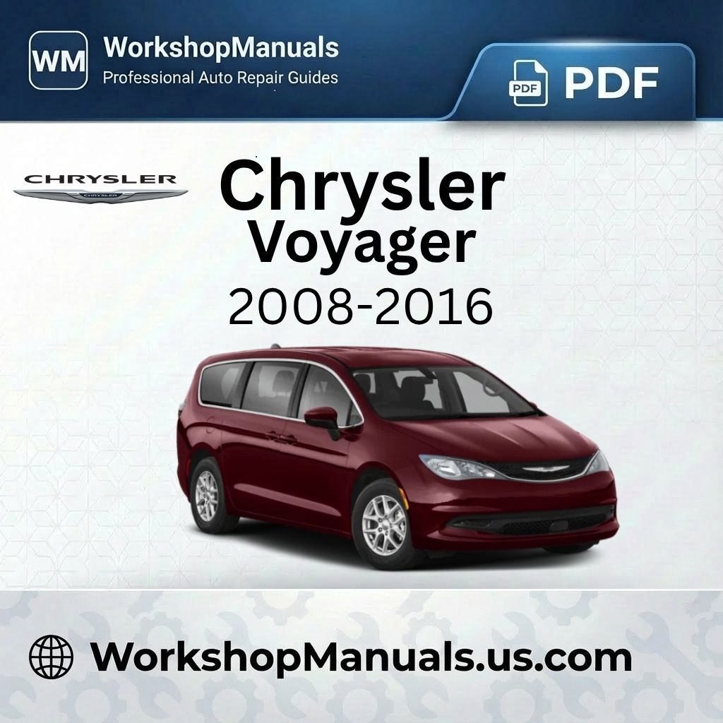 Chrysler Voyager Workshop Manual 2008–2016
