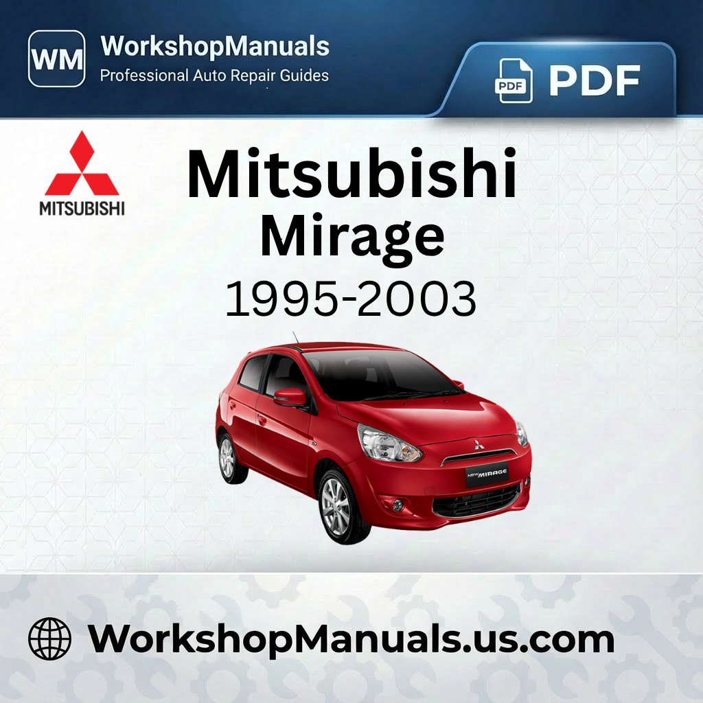 Mitsubishi Mirage 1995-2003 Workshop Manual PDF